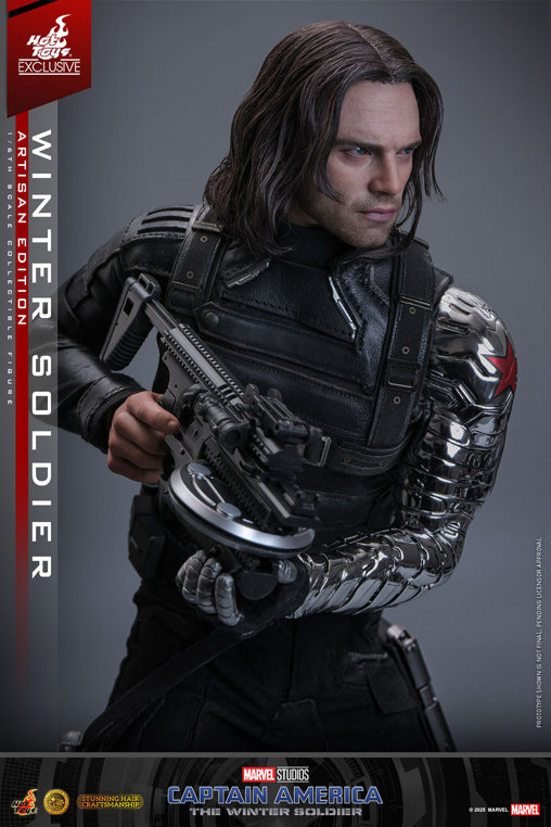 Captain America - The Winter Soldier: Winter Soldier - Artisan Edition, 1/6 Figur von Hot Toys