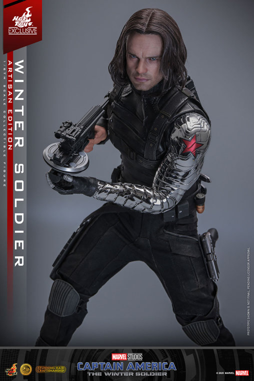 Captain America - The Winter Soldier: Winter Soldier - Artisan Edition, 1/6 Figur von Hot Toys