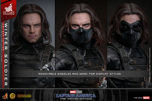 Captain America - The Winter Soldier: Winter Soldier - Artisan Edition, 1/6 Figur von Hot Toys