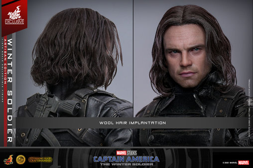 Captain America - The Winter Soldier: Winter Soldier - Artisan Edition, 1/6 Figur von Hot Toys