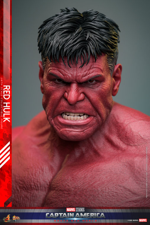 Captain America - Brave New World: Red Hulk, 1/6 Figur von Hot Toys