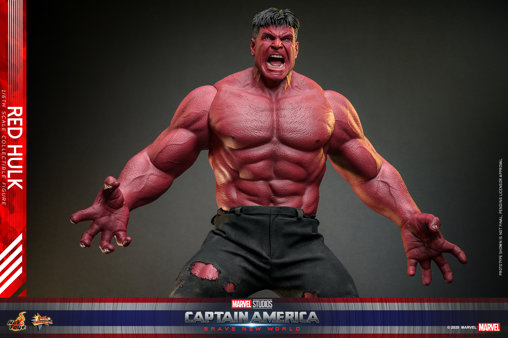 Captain America - Brave New World: Red Hulk, 1/6 Figur von Hot Toys