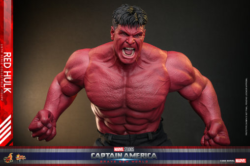 Captain America - Brave New World: Red Hulk, 1/6 Figur von Hot Toys