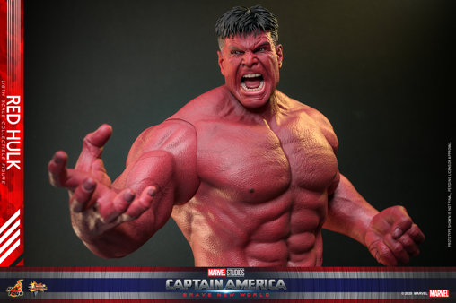 Captain America - Brave New World: Red Hulk, 1/6 Figur von Hot Toys