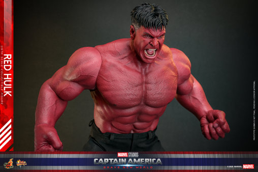 Captain America - Brave New World: Red Hulk, 1/6 Figur von Hot Toys
