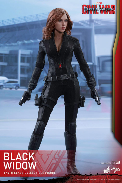 Captain America - Civil War: Black Widow, 1/6 Figur von Hot Toys