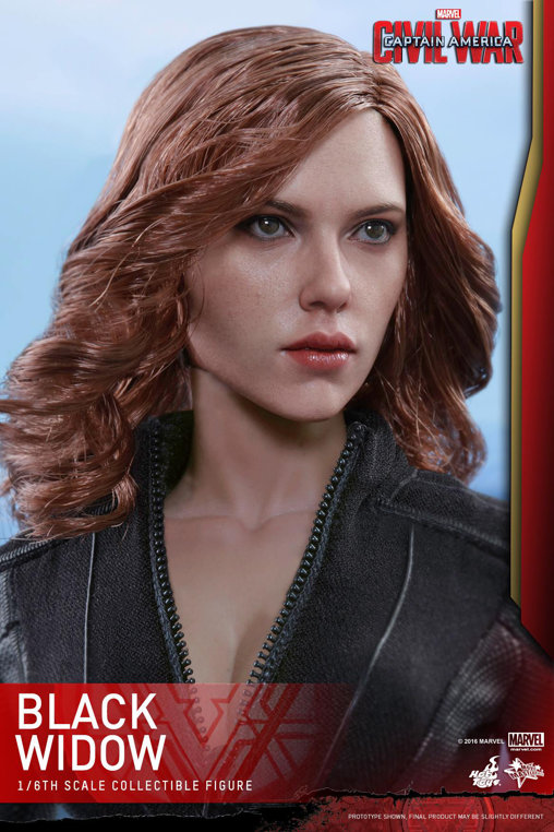 Captain America - Civil War: Black Widow, 1/6 Figur von Hot Toys
