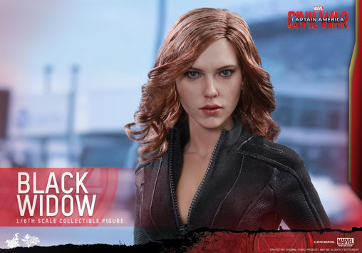 Captain America - Civil War: Black Widow, 1/6 Figur von Hot Toys