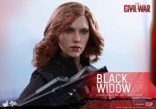 Captain America - Civil War: Black Widow, 1/6 Figur von Hot Toys