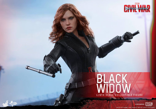 Captain America - Civil War: Black Widow, 1/6 Figur von Hot Toys