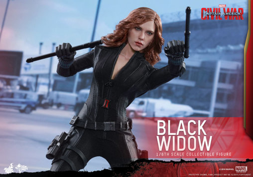 Captain America - Civil War: Black Widow, 1/6 Figur von Hot Toys