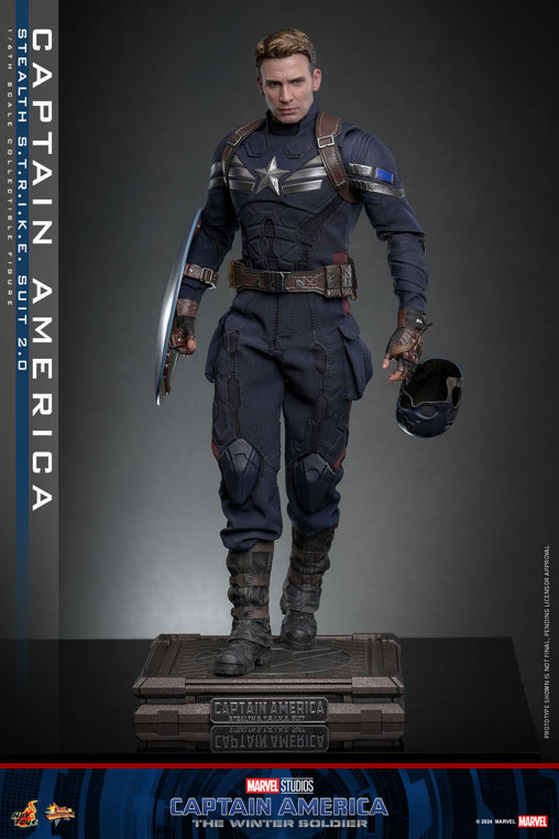 Captain America - The Winter Soldier: Captain America - Stealth S.T.R.I.K.E. Suit 2.0, 1/6 Figur von Hot Toys