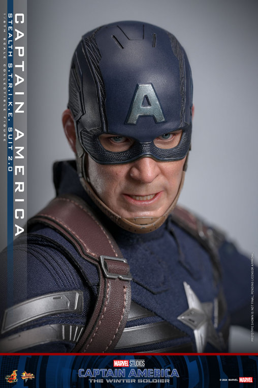 Captain America - The Winter Soldier: Captain America - Stealth S.T.R.I.K.E. Suit 2.0, 1/6 Figur von Hot Toys