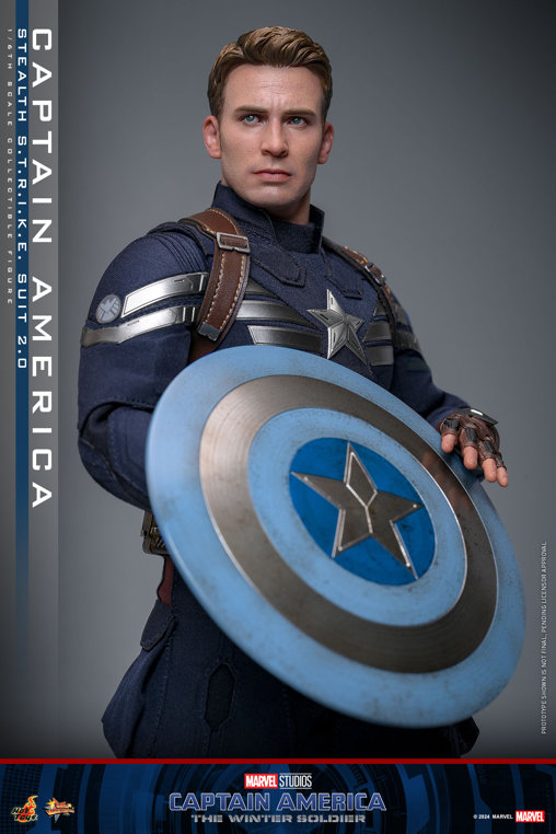 Captain America - The Winter Soldier: Captain America - Stealth S.T.R.I.K.E. Suit 2.0, 1/6 Figur von Hot Toys