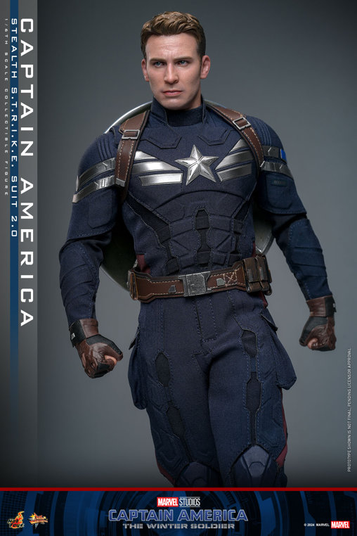 Captain America - The Winter Soldier: Captain America - Stealth S.T.R.I.K.E. Suit 2.0, 1/6 Figur von Hot Toys