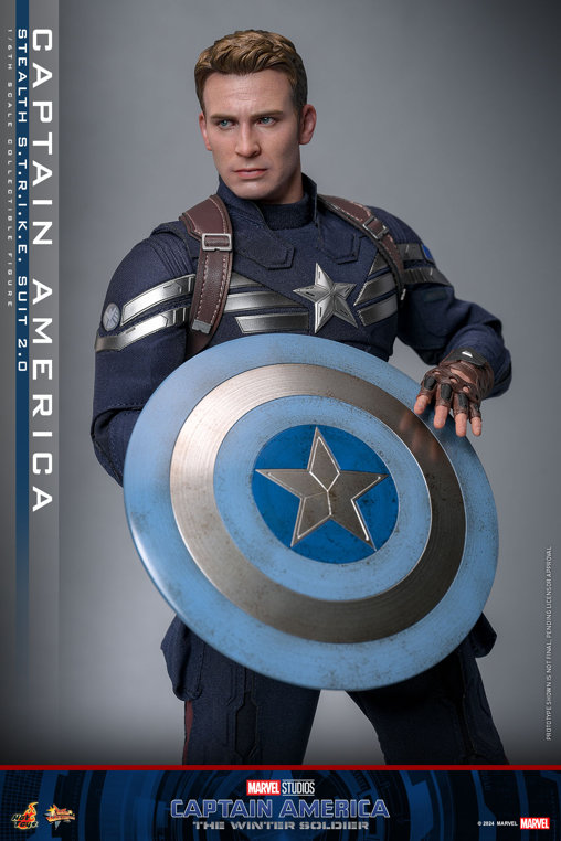 Captain America - The Winter Soldier: Captain America - Stealth S.T.R.I.K.E. Suit 2.0, 1/6 Figur von Hot Toys