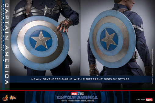 Captain America - The Winter Soldier: Captain America - Stealth S.T.R.I.K.E. Suit 2.0, 1/6 Figur von Hot Toys