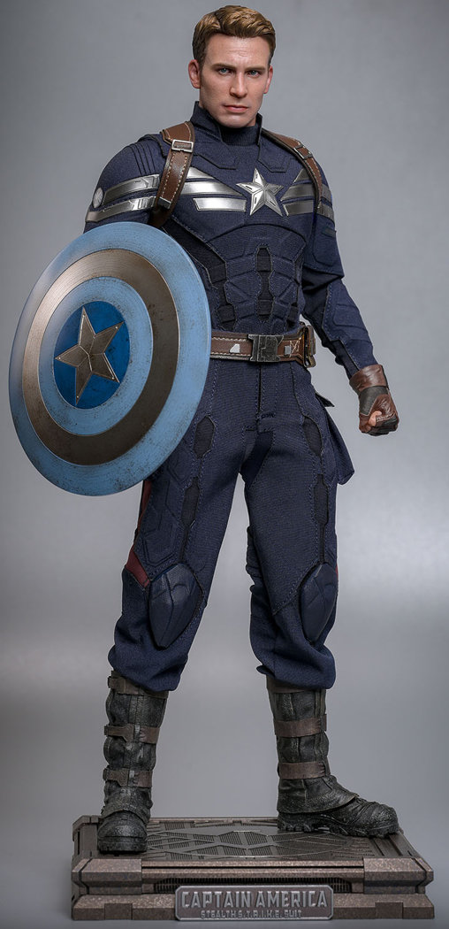 Captain America - The Winter Soldier: Captain America - Stealth S.T.R.I.K.E. Suit 2.0, 1/6 Figur von Hot Toys