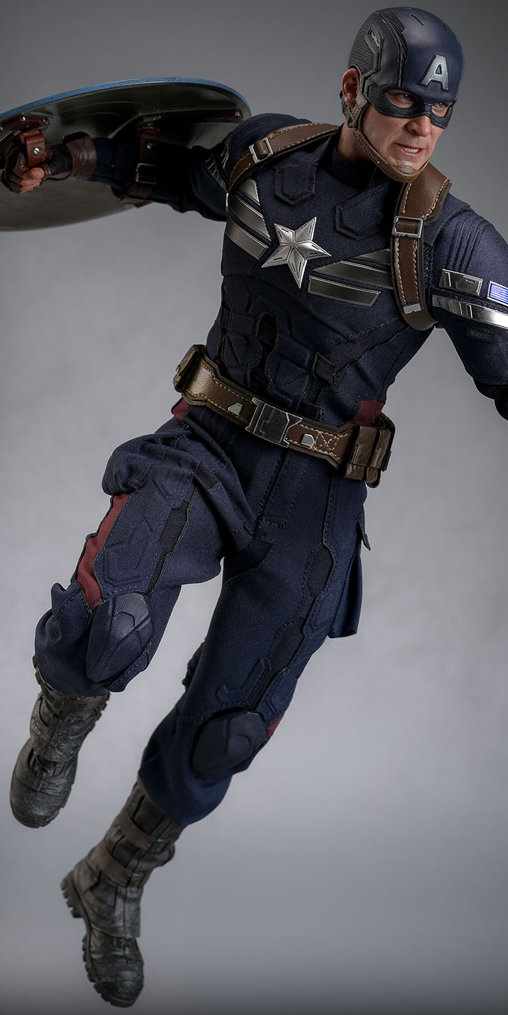 Captain America - The Winter Soldier: Captain America - Stealth S.T.R.I.K.E. Suit 2.0, 1/6 Figur von Hot Toys