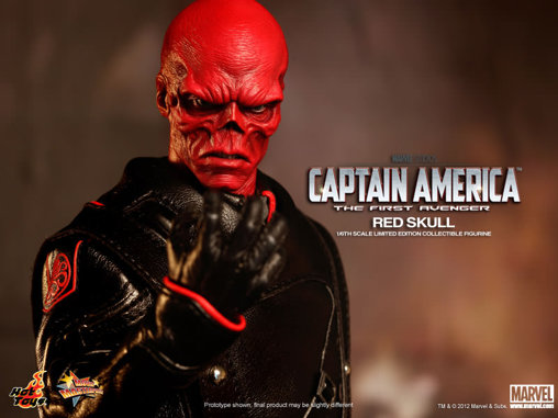 Captain America - The First Avenger: Red Skull, 1/6 Figur von Hot Toys