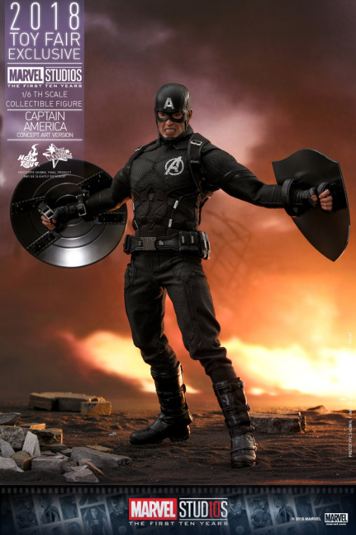 Captain America: Concept Art Version, 1/6 Figur von Hot Toys