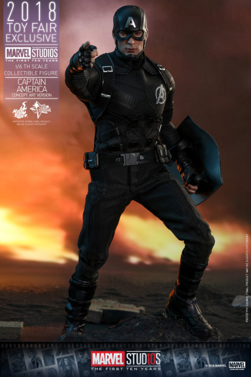 Captain America: Concept Art Version, 1/6 Figur von Hot Toys