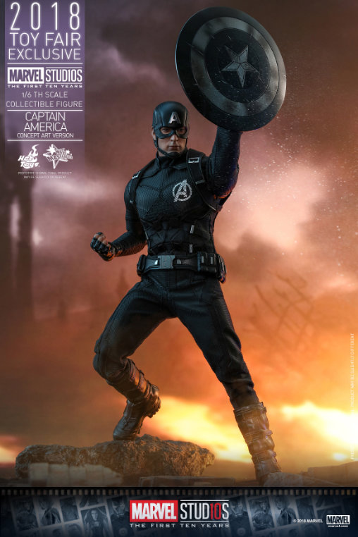Captain America: Concept Art Version, 1/6 Figur von Hot Toys