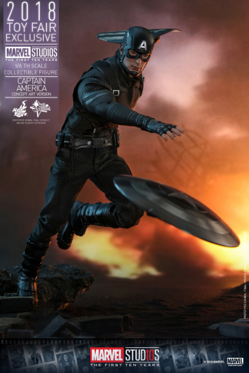 Captain America: Concept Art Version, 1/6 Figur von Hot Toys