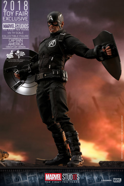 Captain America: Concept Art Version, 1/6 Figur von Hot Toys
