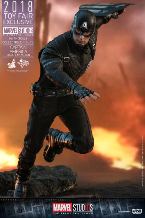 Captain America: Concept Art Version, 1/6 Figur von Hot Toys