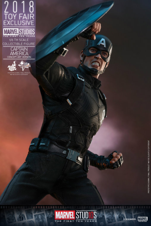 Captain America: Concept Art Version, 1/6 Figur von Hot Toys