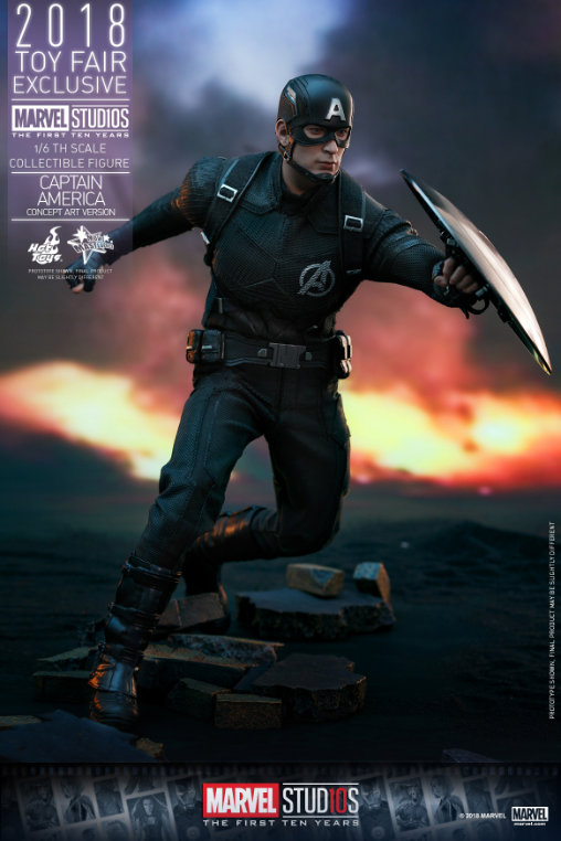 Captain America: Concept Art Version, 1/6 Figur von Hot Toys