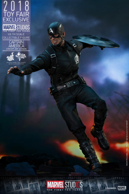 Captain America: Concept Art Version, 1/6 Figur von Hot Toys