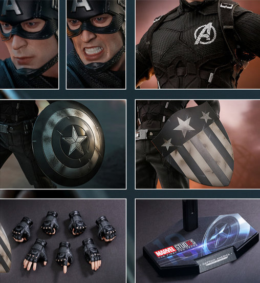 Captain America: Concept Art Version, 1/6 Figur von Hot Toys