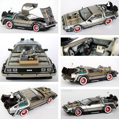 Zurück in die Zukunft 3: DeLorean, Fertig-Modell