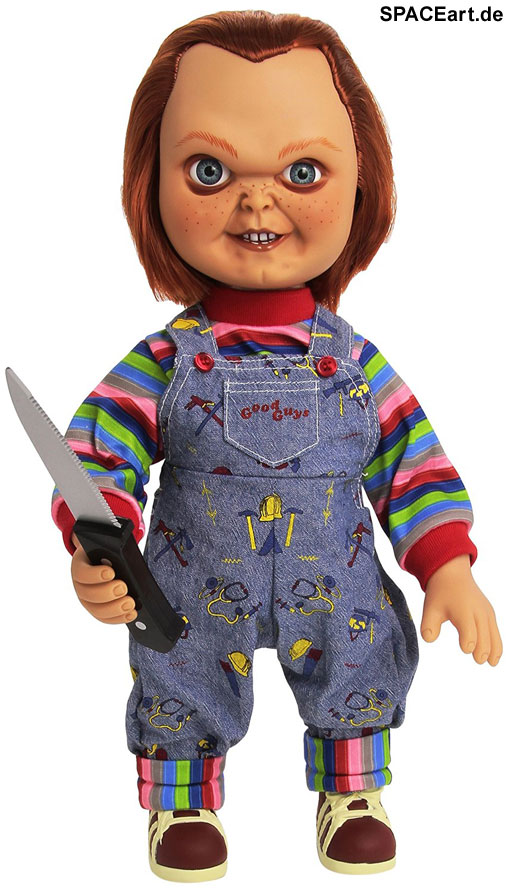 Chucky die Mörderpuppe: Chucky - mit Sound, Puppe von Mezco