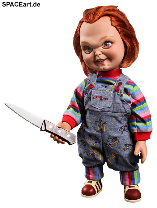 Chucky die Mörderpuppe: Chucky - mit Sound, Puppe von Mezco