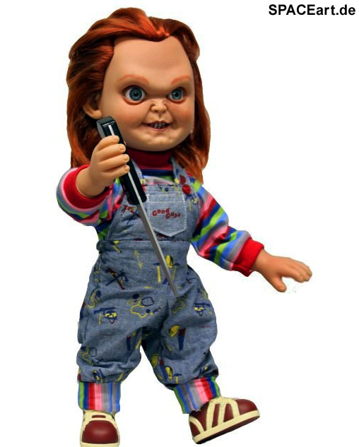 Chucky die Mörderpuppe: Chucky - mit Sound, Puppe von Mezco