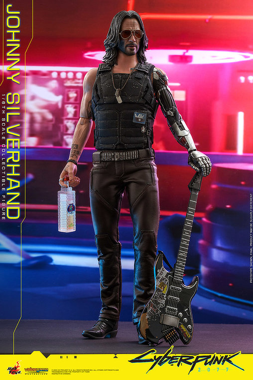 Cyberpunk 2077: Johnny Silverhand, 1/6 Figur von Hot Toys