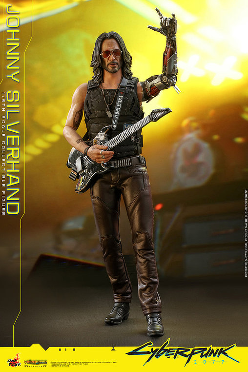 Cyberpunk 2077: Johnny Silverhand, 1/6 Figur von Hot Toys