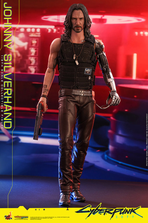 Cyberpunk 2077: Johnny Silverhand, 1/6 Figur von Hot Toys