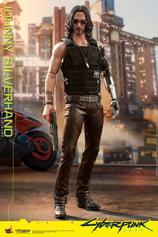 Cyberpunk 2077: Johnny Silverhand, 1/6 Figur von Hot Toys