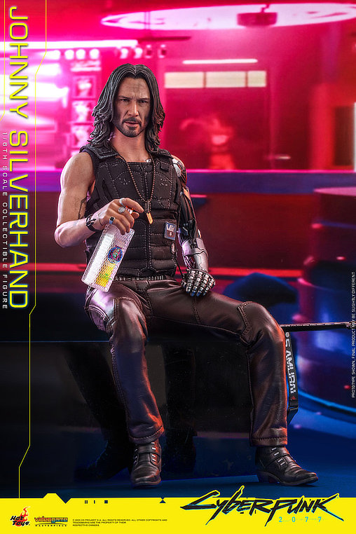 Cyberpunk 2077: Johnny Silverhand, 1/6 Figur von Hot Toys