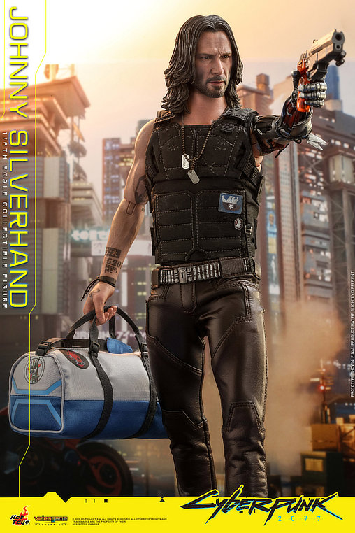Cyberpunk 2077: Johnny Silverhand, 1/6 Figur von Hot Toys
