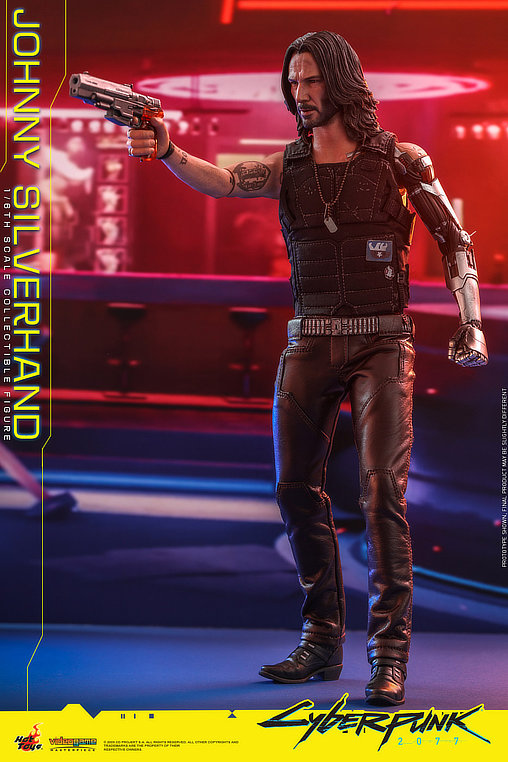 Cyberpunk 2077: Johnny Silverhand, 1/6 Figur von Hot Toys