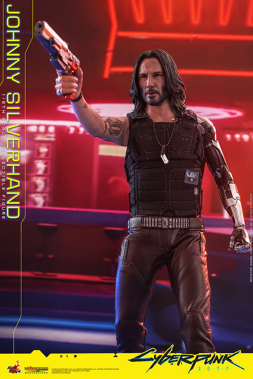 Cyberpunk 2077: Johnny Silverhand, 1/6 Figur von Hot Toys