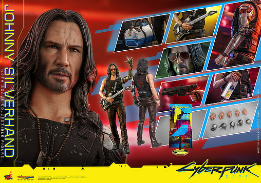 Cyberpunk 2077: Johnny Silverhand, 1/6 Figur von Hot Toys