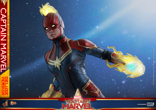 Captain Marvel: Captain Marvel - Deluxe, 1/6 Figur von Hot Toys