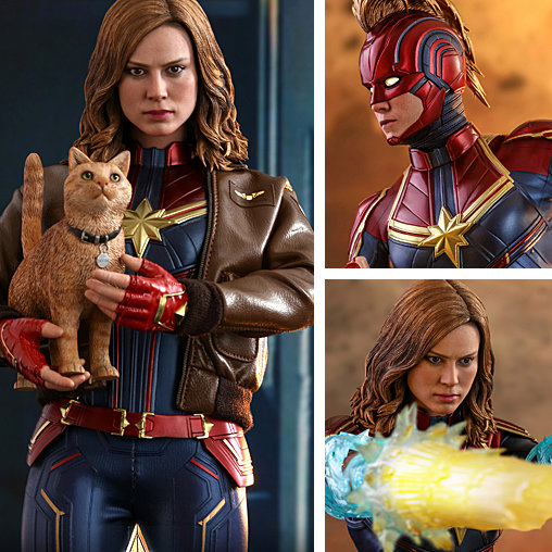 Captain Marvel: Captain Marvel - Deluxe, 1/6 Figur