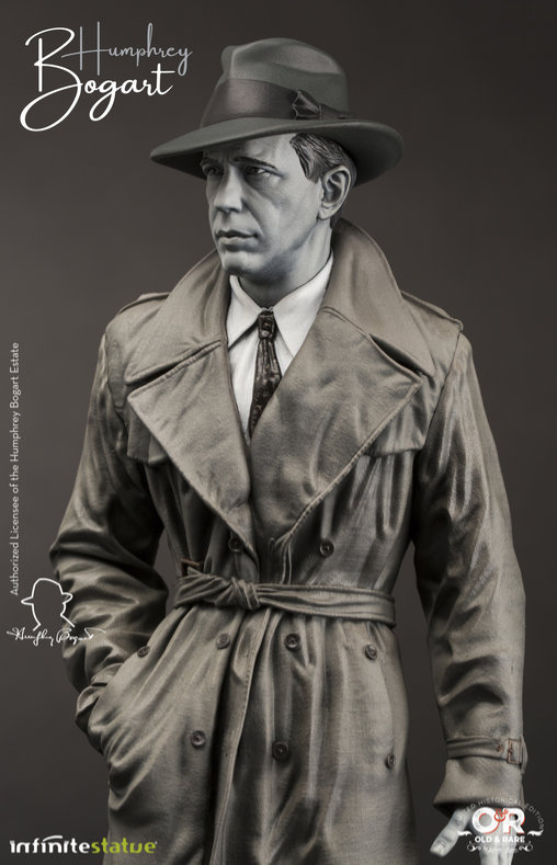 Casablanca: Humphrey Bogart, Statue von Infinite Statue